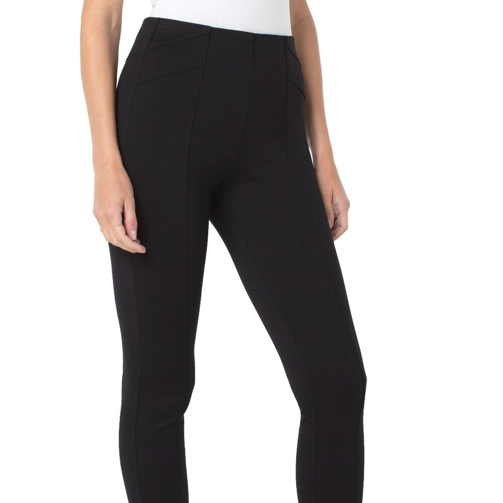 NWT Liverpool Reese Seamed Pull On Legging In Black